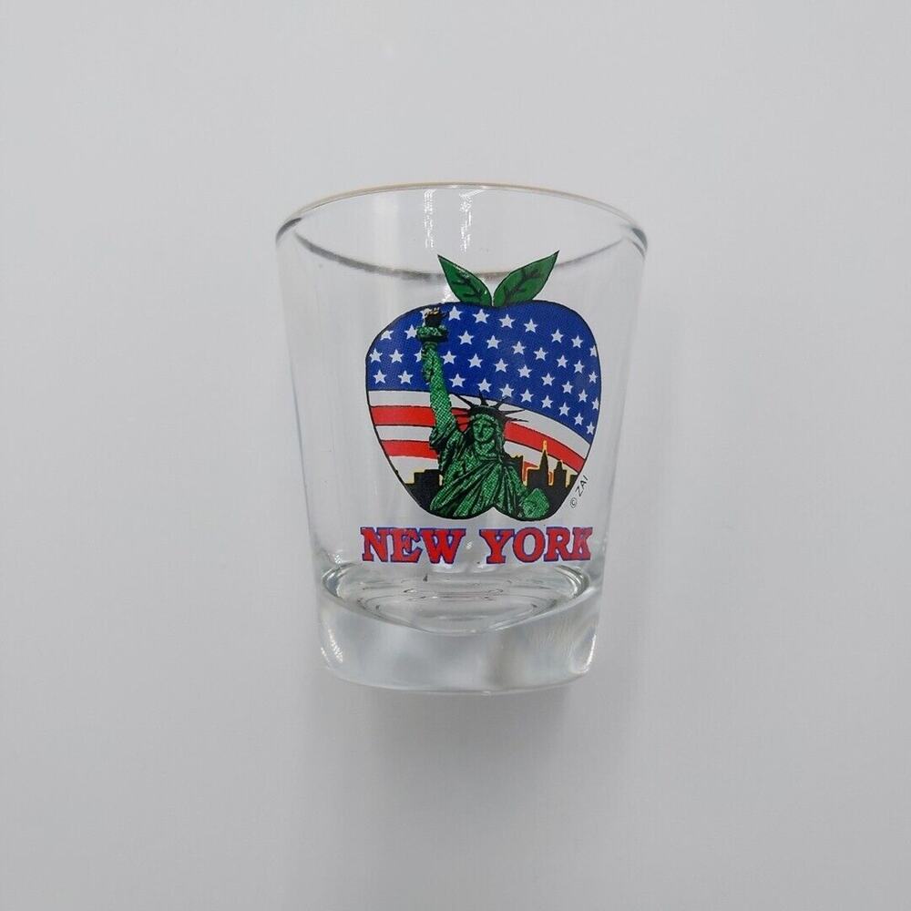New York Statue of Liberty Shot Glass Souvenir‎ Novelty Glass